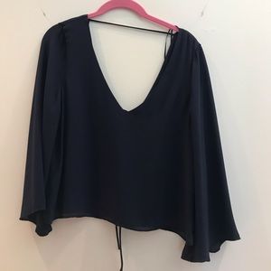 Never used Zara Navy shirt